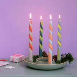 Kerzenhalter>REMEMBER Adventskranzschale 'Lucia'