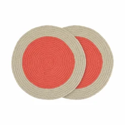 Tisch- & Küchentextilien|Tisch- & Küchentextilien>REMEMBER Baumwoll-Tischsets 'Raspberry', 2er-Set