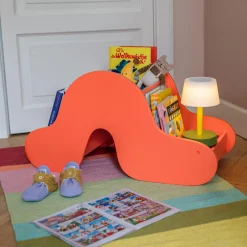 Kinder>REMEMBER Bücherregal Raupe Frieda