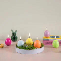 Kerzen>REMEMBER Eierkerzen Set Eddy, 6er-Set