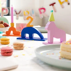 Kinder|Kerzen>REMEMBER Geburtstagskerzen-Set 'Candy', 12er-Set