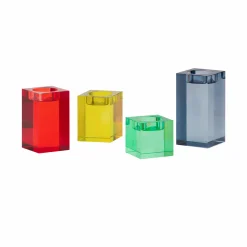 Kerzenhalter>REMEMBER Glasblock-Kerzenhalter 'Vela'