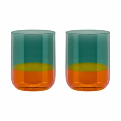 Gläser & Karaffen>REMEMBER Gläser 'amber', 2er-Set