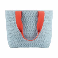 Taschen|Taschen>REMEMBER Korbtasche 'Pale blue'