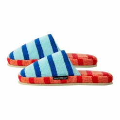 Textilien>REMEMBER Slipper 'Mello' blue, Gr. 35-39
