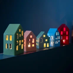 Kerzenhalter>REMEMBER Teelichthaus Nyhavn 'sage'