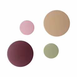 Kinder|Ordnung & Aufbewahrung>REMEMBER Wandhaken-Set 'Fuchsia', 4-tlg.