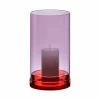 Kerzenhalter>REMEMBER Windlicht groß 'Lucius' violett