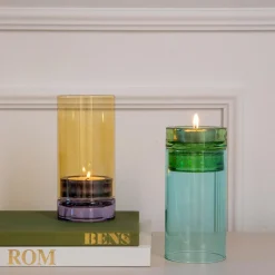 Kerzenhalter>REMEMBER Windlicht 'Lys' sky